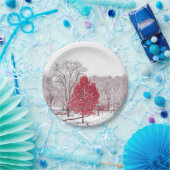 Wintertaufe 89 pappteller (Party)