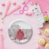 Wintertaufe 89 pappteller (Party)