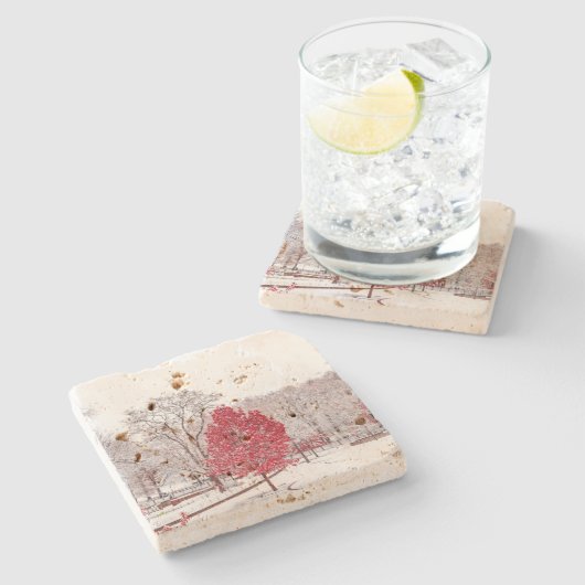 Wintertaufe 89 steinuntersetzer (Seitenansicht)