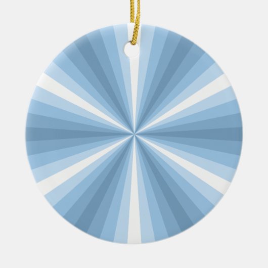 Wintertäuschung Keramik Ornament (Vorne)