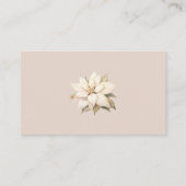 Winterteddy Bär, wie groß der Mama ist Begleitkarte (Rückseite)