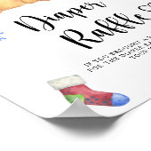 Winterteddybär - Gewinnspiel-Poster Poster (Ecke)