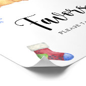 Winterteddybär - Lieblings-Poster Poster (Ecke)