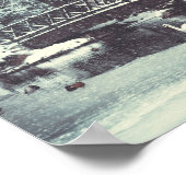 Winterteich Poster (Ecke)