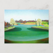 Winterteich Postkarte (Vorderseite)