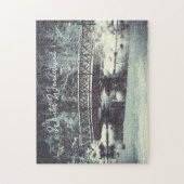 Winterteich Puzzle (Vertikal)