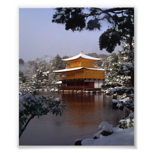 Wintertempel Fotodruck (Vorne)