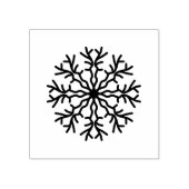 Winterthema Snowflakes Gummistempel (Prägung)