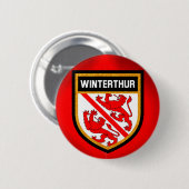 Winterthur-Flagge Button (Vorne & Hinten)