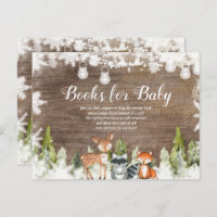 Wintertiere Holzschneeflocken Bücher für Baby