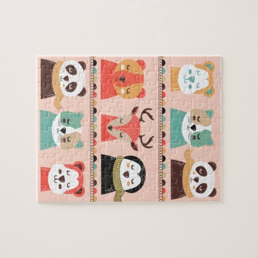 Wintertiere Jigsaw Puzzle (Horizontal)