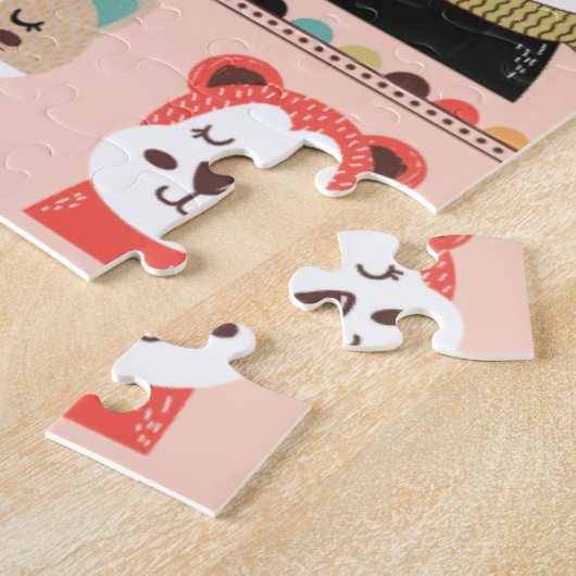 Wintertiere Jigsaw Puzzle (Seite)