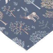 Wintertiere Kurzer Tischläufer (Ecke)