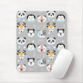 Wintertiere Mousepad (Mit Mouse)