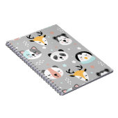 Wintertiere Notizblock (Rechte Seite)