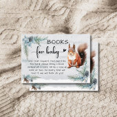 Wintertiere Schneeballschuhbücher für Baby Begleitkarte