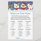 Wintertiere Was ist in deinem Handschuhspiel? (Vorderseite)