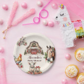 Wintertiere Weihnachten Pappteller (Party)