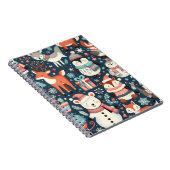 Wintertierheft Notizblock (Rechte Seite)