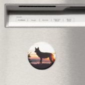 Wintertierische Silhouette Magnet (In Situ (Geschirrspüler))