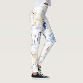 Wintertierklassiker Leggings (Rechts)