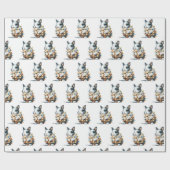 Wintertierwunder Geschenkpapier (Flach)