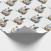 Wintertierwunder Geschenkpapier (Ecke)