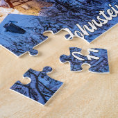 Wintertime in Hohnstein, Deutschland Puzzle (Seite)