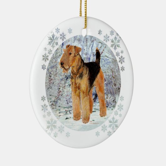 Wintertime Keramik Ornament (Rechts)