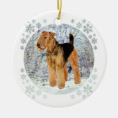 Wintertime Keramik Ornament (Vorne)