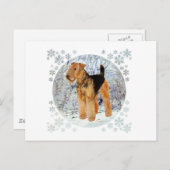 Wintertime Postkarte (Vorne/Hinten)