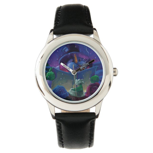 Wintertime Reading Armbanduhr (Vorderseite)