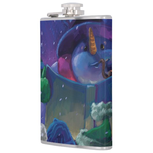 Wintertime Reading Flachmann (Links)