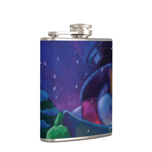 Wintertime Reading Flachmann (Rechts)