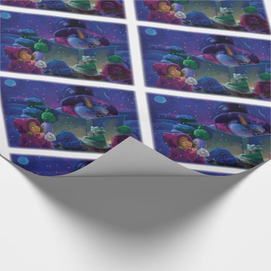 Wintertime Reading Geschenkpapier (Ecke)