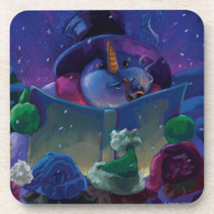 Wintertime Reading Getränkeuntersetzer