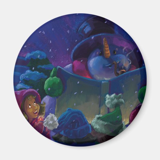 Wintertime Reading Magnet (Vorne)