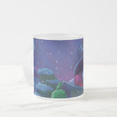 Wintertime Reading Mattglastasse (Vorderseite Links)