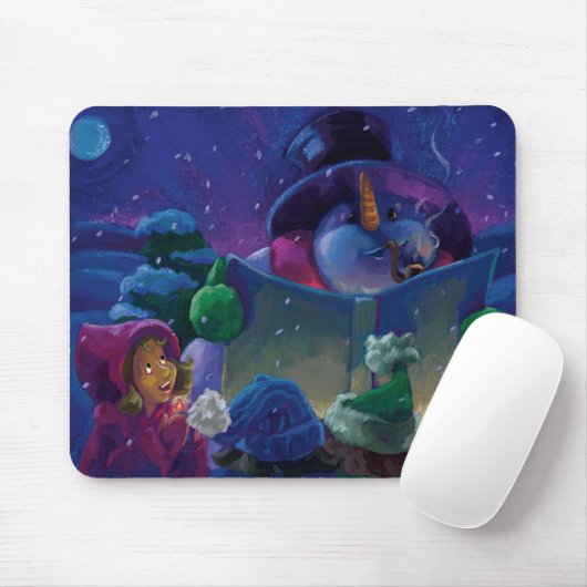 Wintertime Reading Mousepad (Mit Mouse)