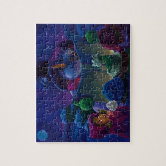 Wintertime Reading Puzzle (Vertikal)