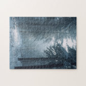 Wintertime Scene in the Forest Puzzle (Horizontal)