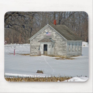 Wintertime School Mousepad