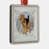 Wintertime Silbernes Ornament (Rechts)