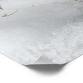 Wintertime Sleigh Ride Poster (Ecke)