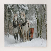 Wintertime Sleigh Ride Puzzle (Vertikal)