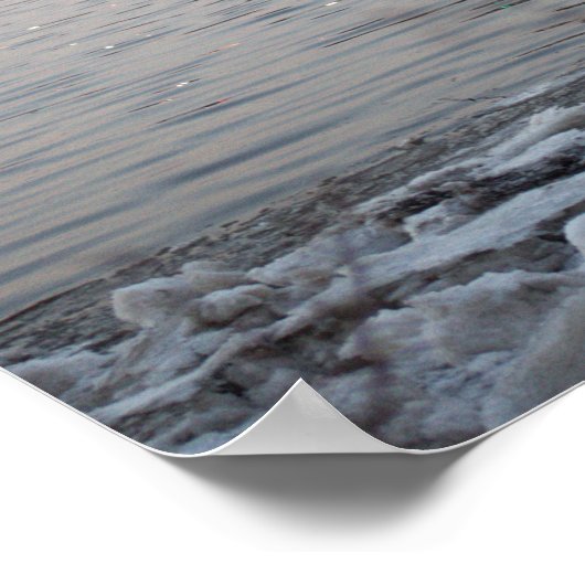 Wintertime Tacony-Palmyra Bridge Poster (Ecke)