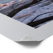 Wintertime Tacony-Palmyra Bridge Poster (Ecke)