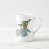 Wintertöne sind die Tasse der China (Rechts)