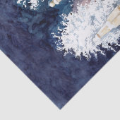 Wintertor bei Nacht (Skizze) Seidenpapier (Ausschnitt)