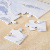 Wintertor nachts puzzle (Seite)